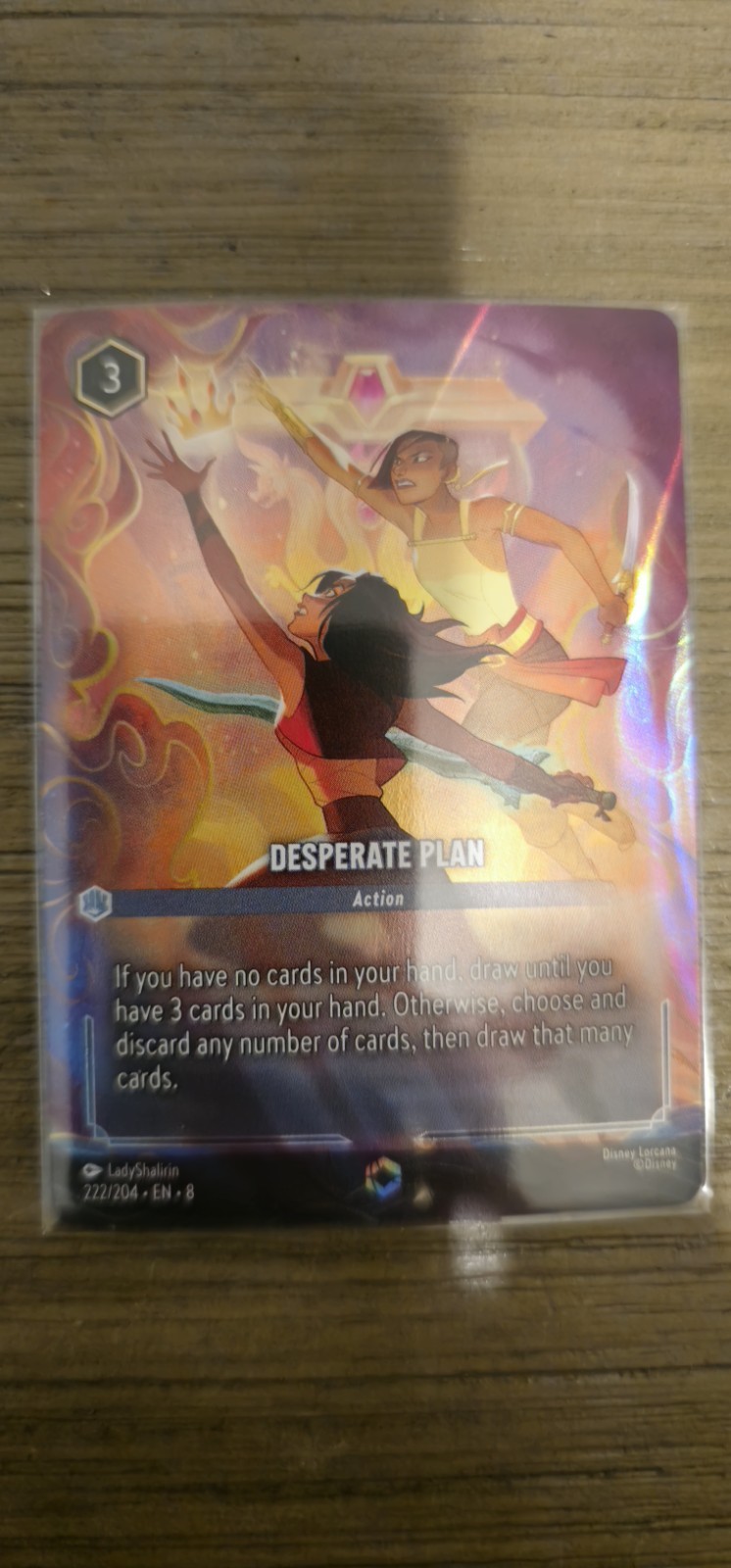 Desperate Plan (Enchanted) Reign of Jafar Holo 222/204