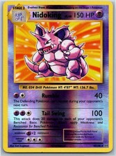 Nidoking XY - Evolutions 45/108 LP Pokémon Card Reverse Holo on eBay