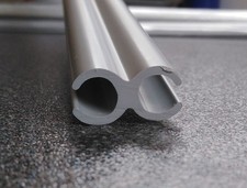CARAVAN AWNING FIGURE OF 8 CHANNEL - 80cm - GREY