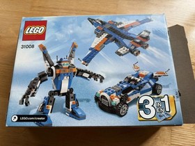 LEGO Creator 3 in 1  Thunder Wings 31008 Instruction Books And Box Gently Played