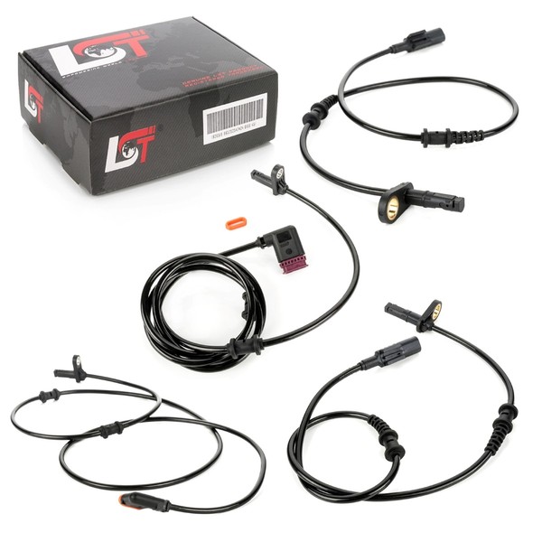 4X ABS Sensor Drehzahlmesser Vorne Hinten FüR Mercedes E-KLASSE W211 S211 VF211-image