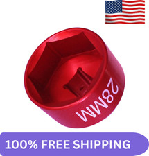 28mm Fuel Filter Socket Cummins Tools 38 Drive For Dodge Ram 6. 7l 28mm Red 28mm Fuel Filter Socket Cummins Tools 38 Drive For Dodge Ram 6. 7l 28mm Red