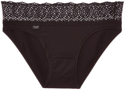 Sloggi Dames Pure Sense Luxe Tai C2P Slip Zwart 40 (UK IMPORT) Clothing NEW