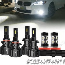 For Mazda 6 2011 2012 2013 Mazda6 Led Headlight 9005 H7 H11 Fog Light Bulbs 6pcs For Mazda 6 2011 2012 2013 Mazda6 Led Headlight 9005 H7 H11 Fog Light Bulbs 6pcs