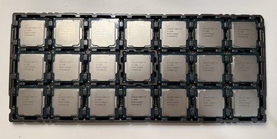 Lot Of 21 Intel Core i5-7500 SR335 3.40 GHz Processors