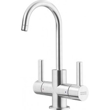 Franke UNJ-HC-304 Double Handle Hot  Cold Water Filtration Faucet in Stainless