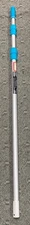 14 ft Aluminum Telescopic Pool Pole in Silver & Teal Extendable Twist