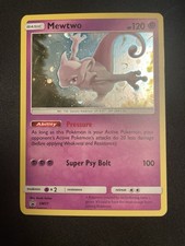 2017 Pokemon TCG Mewtwo SM77 SM Black Star Promos Holo Card Cosmos Holo