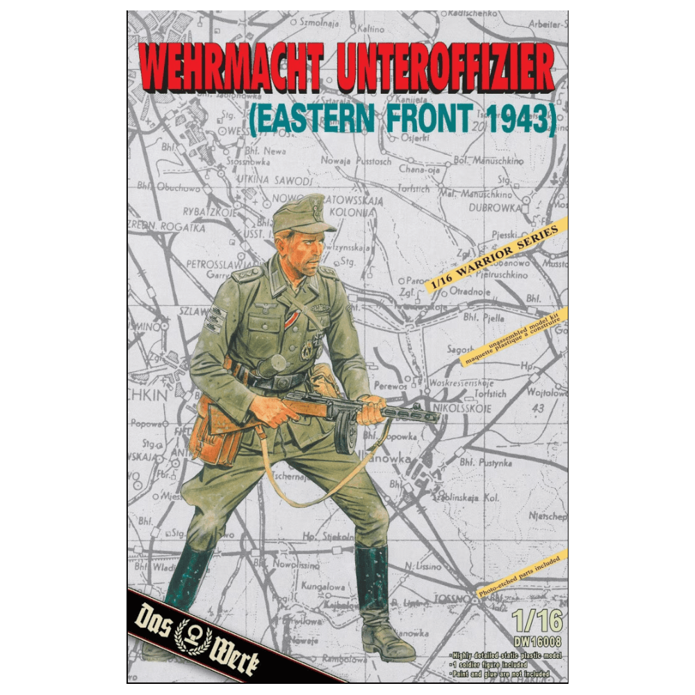 Das Werk 1:16 Wehrmacht NCO-Eastern Front 1943 Figure Model Kit