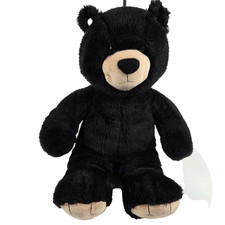 Build a Bear Black Bear Plush Stuffed Animal 15" BAB Toy Doll Teddy Workshop