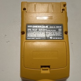 Nintendo Game Boy Color Handheld System CGB-001 Yellow 1998