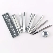 Die Punch Tool for Popper Snap Button Press Stud Leather Bag Coat Rivet Fastener