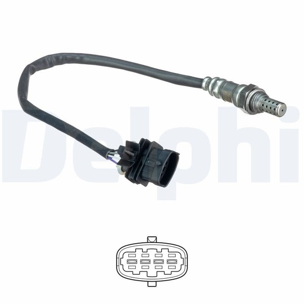 Delphi Lambdasonde FüR Opel Astra J Corsa D Chevrolet Aveo Meriva B Insignia A-image