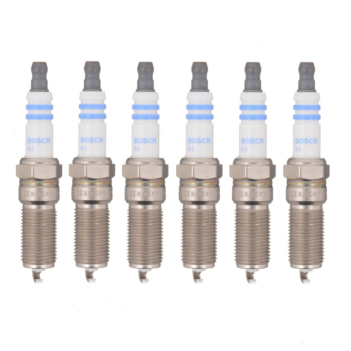 6 pc Bosch Double Iridium Spark Plugs for 2017-2019 Ford GT 3.5L V6 Ignition rl