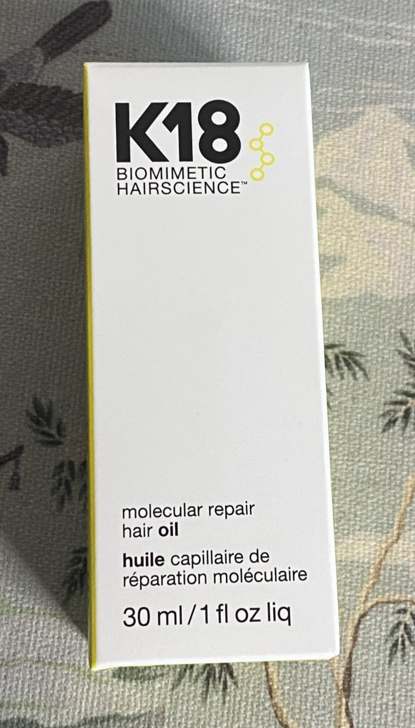 K18 Biomimetic Hairscience Molecular Repair Hair Oil 30ml - Image 2