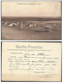 Carte Postale Ancienne MILITAIRE du MAROC 1914