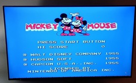 Mickey Mousecapade "NES, 1987" (Cartridge Only)