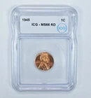 1945 Lincoln Wheat Cent MS66 RD ICG *1753