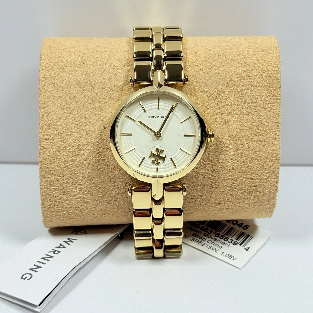 Tory Burch Women\'s Watch TBW6018SET Mother of Pearl Dial Quartz Bangle Gold Tory Burch Miller Watch Gift Set - TBW6018 main image 2