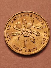 1972 🇯🇲 JAMAICA ONE 1 CENT WORLD COIN KM52 BR UNC HIGH GRADE TONING FREE SHIP 