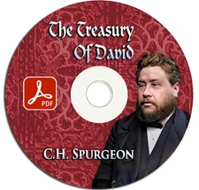 Treasury of David-Charles CH Spurgeon-Bible Commentary-Psalms-ALL VOLUMES SET-CD