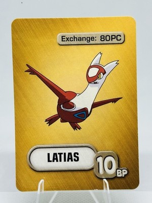 2005 Pokemon Master Trainer Board Game Pokemon Cards Legendary Latias