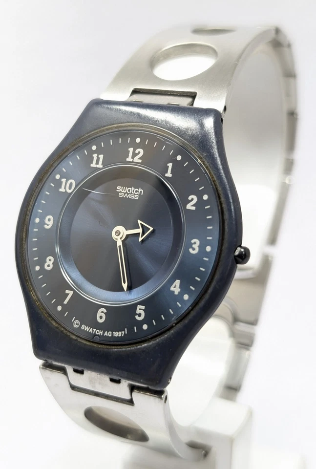 Orologio Swatch Skin 1997 vintage watch ultrapiatto Ultra-thin watch - Immagine 3 di 4