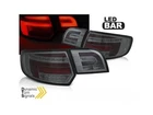 led bar red tail lights smoke seq for audi a3 8p 5d 2008-2012 hatchback