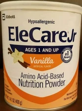 10 cans EleCare Jr Vanilla   powder junior formula Free Shipping, July 2026