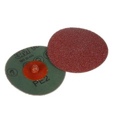 3M Cubitron II Roloc Fibre Disc 982C, 60+, TR, Red, 3 in, Die R300V