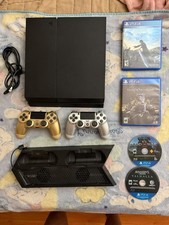 PS4 Bundle   2 Controllers  Charging Dock  4 Games   Excellent Condition