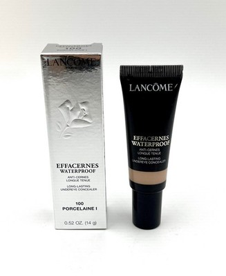 New! Lancome Effacernes Waterproof Under eye  Concealer ~ 14g ~ 100 Porcelaine I