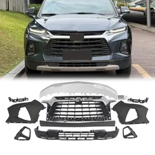 For Chevy Blazer LT LS 2019-2023 Front Bumper Assembly Complete W/Grille Valance