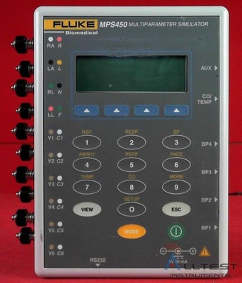 Fluke MPS450 Biomedical Multiparameter Simulator