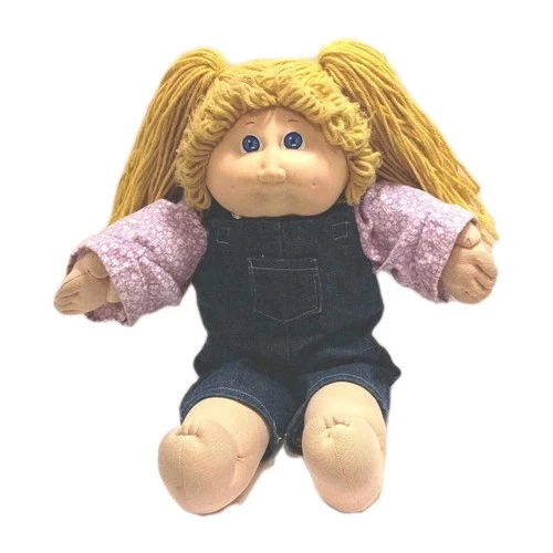 Vintage 1978-1982 Cabbage Patch Doll Blond hair, Blue eyes