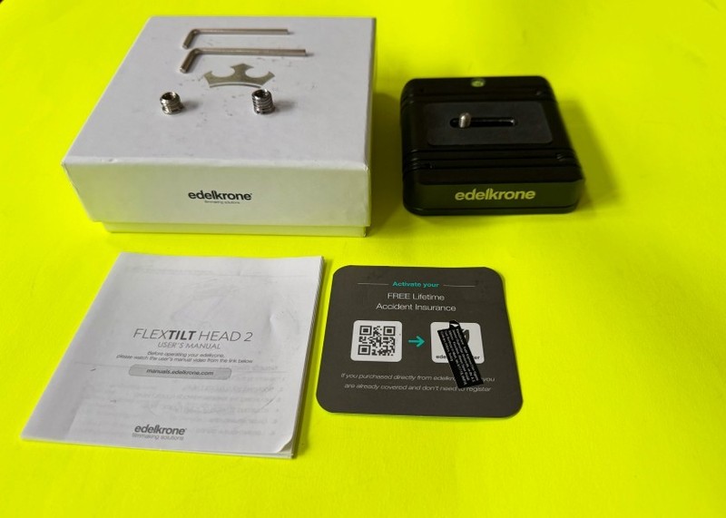 Edelkrone FlexTilt Head 2 Pan & Tilt Camera Head  UNUSED MINT CONDITION