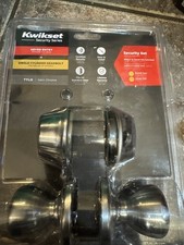 Kwikset 690t 26d Tylo Entry Knob Single Cylinder Deadbolt Combo Satin Chrome