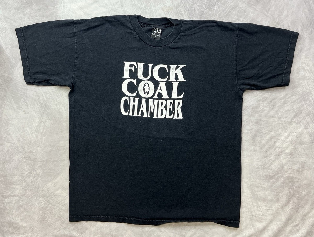 Vintage 1999 F#*k Coal Chamber Chamber Shirt Size L