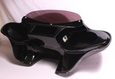 PAINTED BATWING FAIRING WINDSHIELD FOR HARLEY TOURING ROAD STREET GLIDE ABS 6x9