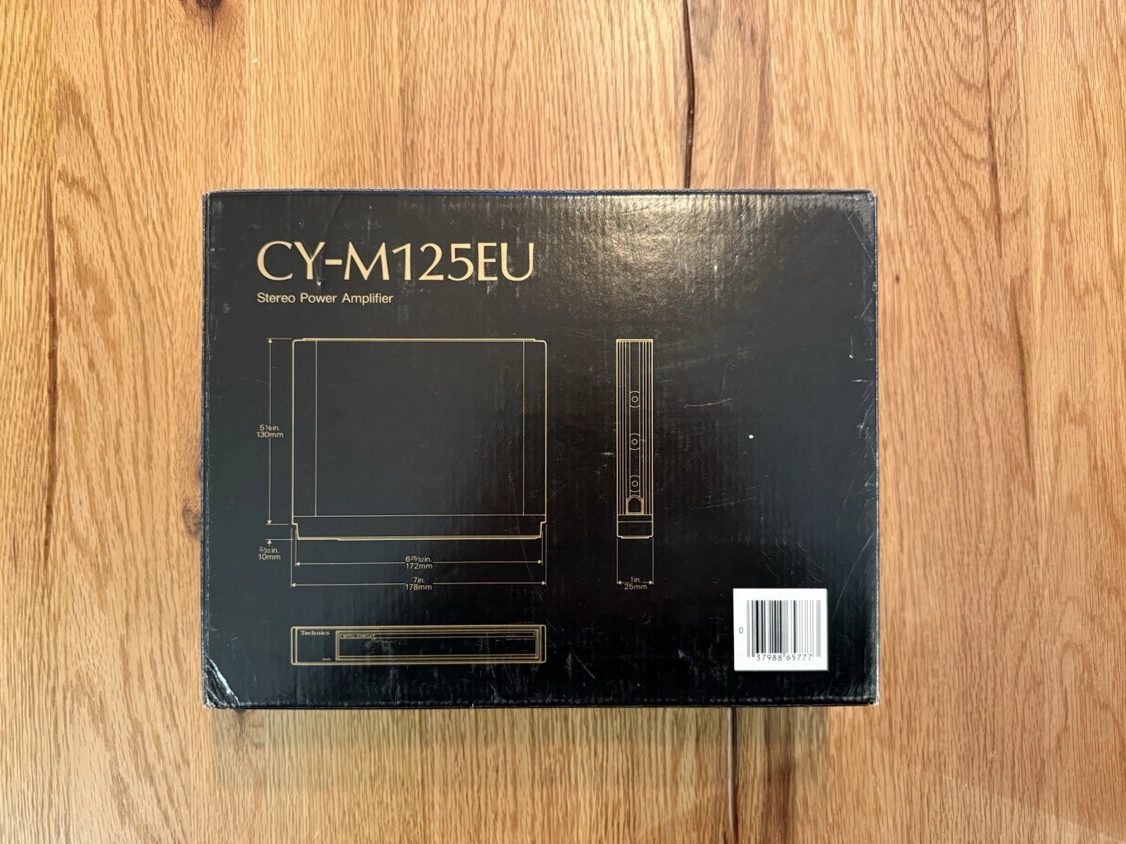 Technics CQ-H7500EU & CY-M125EU Car Radio Cassette Graphic EQ Amplifier - New 6