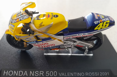 EDICOLA USATO 1:24 DIE CAST MOTO HONDA NSR 500 VALENTINO ROSSI