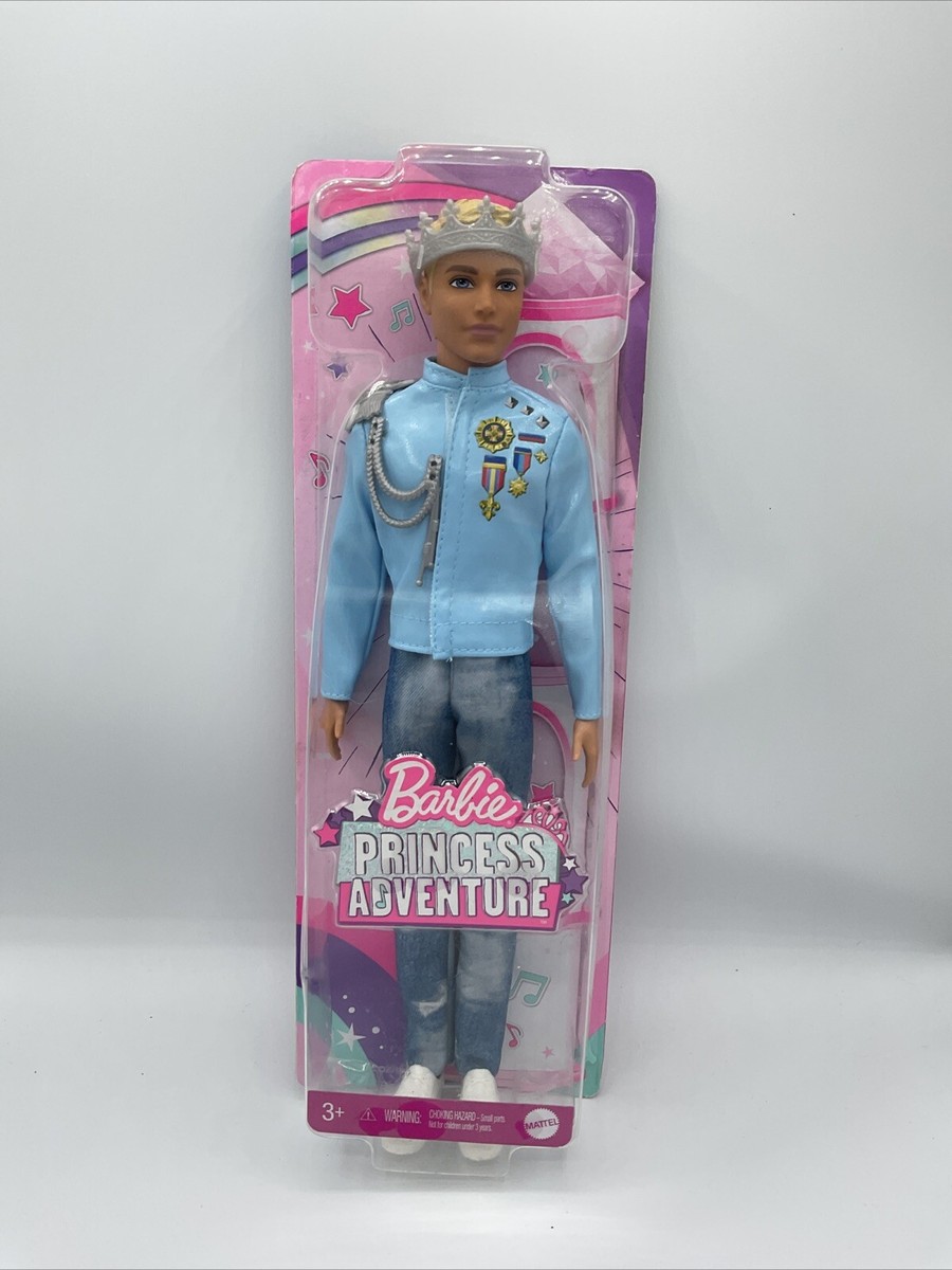 RARE Barbie: Princess Adventure Movie Prince Ken Fashion Doll by
