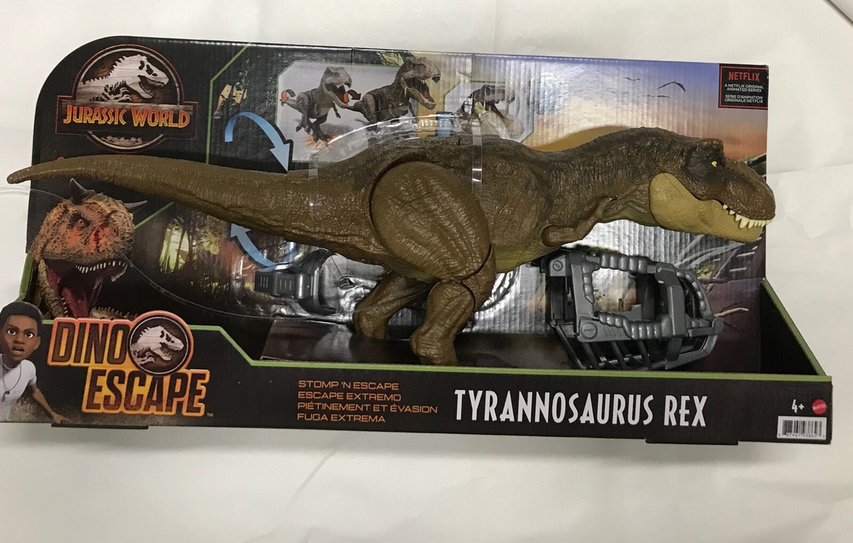 Jurassic World Tyrannosaurus Rex Stomp & Escape Dinosaur T-REX
