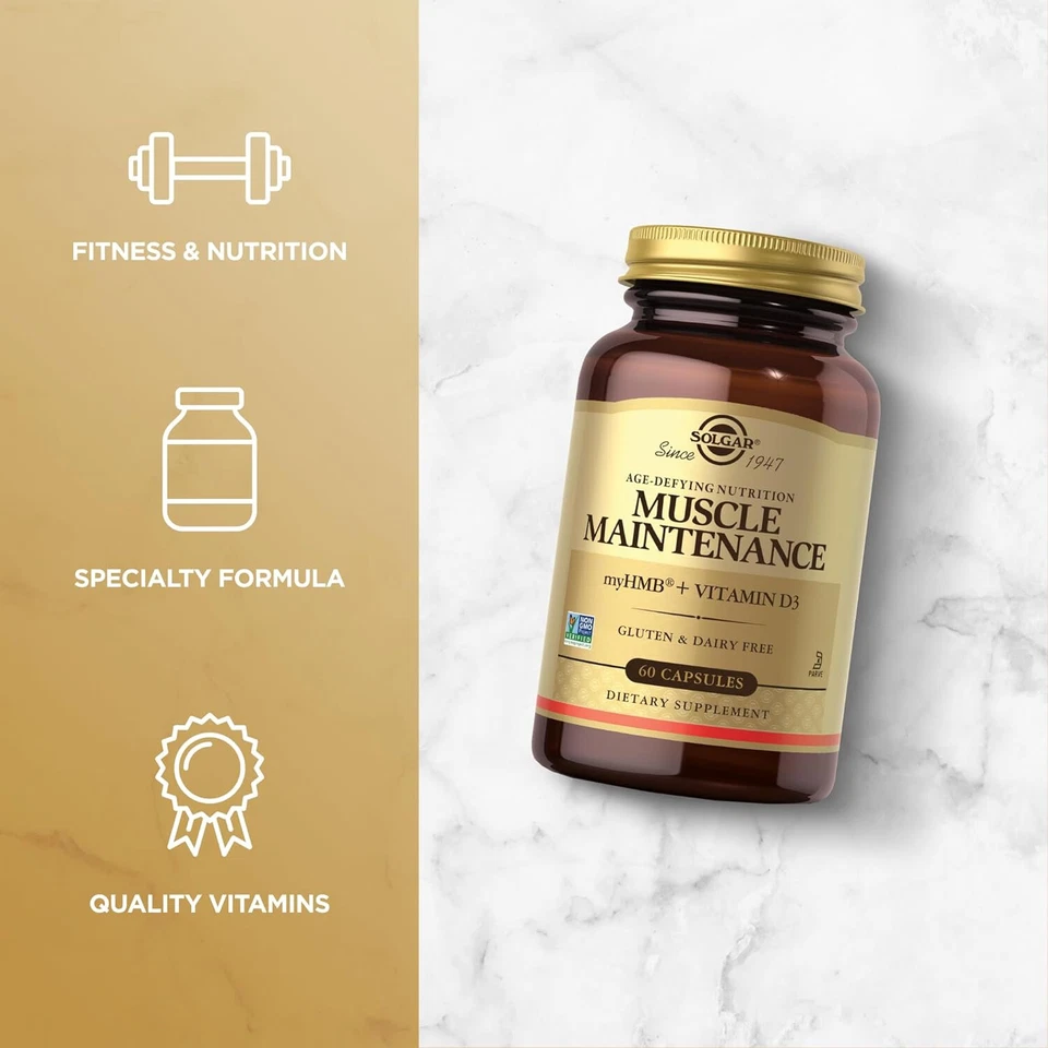 Solgar Mantenimiento Muscular, 60 Cápsulas Foto 3 de 4