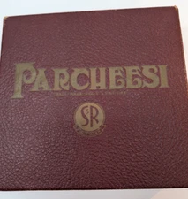 Vintage 1938 Parcheesi Selchow Righter-Pieces Only No Board Included