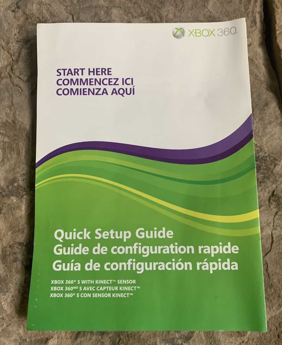 XBOX 360 Quick Setup Guide. Good conditioned | eBay