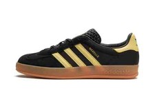 Adidas Originals Gazelle Indoor Core Black Almost Yellow Gum IG4999 Men New