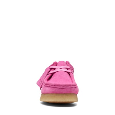 Clarks Women's Wallabee. Pink Suede 26169914 | eBay