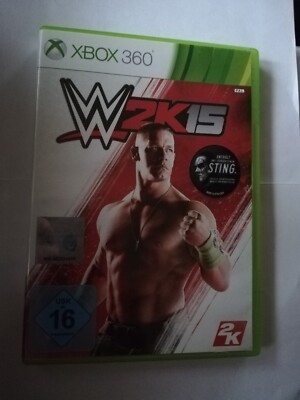 WWE 2K15 (Microsoft Xbox 360, 2014)