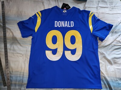 AARON DONALD #99 LOS ANGELES RAMS HOME LIMITED FOOTBALL JERSEY 2X